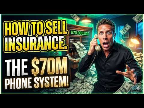 How To Sell Insurance Over The Phone ($70 Million Proven System)