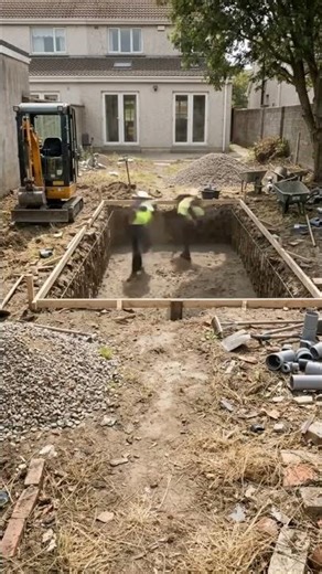 Minimalist Pool Build | Watch the Night Cinematic Reveal