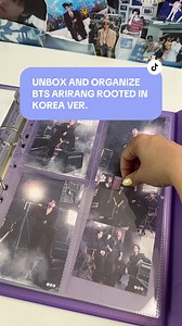 BTS Arirang Album Unboxing & Organization Guide