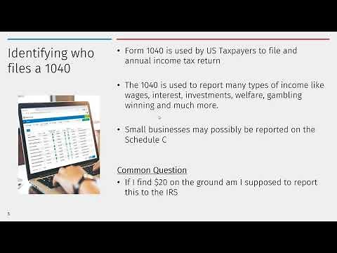 Virtual Tax School: Mastering the 1040 Tax Return