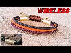 Make a "WIRELESS" Bullet Casing Multi Strand Paracord Bracelet