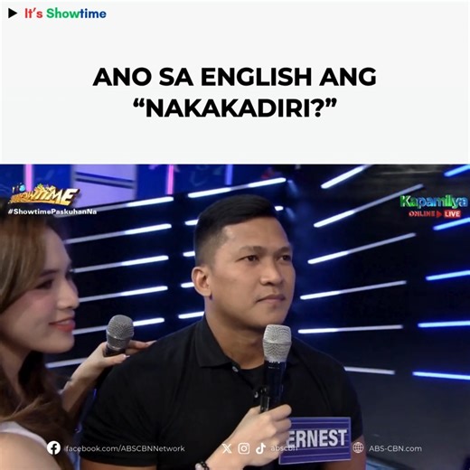 ABS-CBN on Instagram: "Tama naman ah! 😌 #ABSCBN #ItsShowtime"