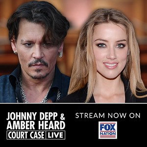 5.7K views · 49 reactions | The dramatic trial of Johnny Depp v. Amber Heard is now streaming LIVE on Fox Nation- watch here for the latest: https://bit.ly/3sHRQAq | Fox Nation | Facebook
