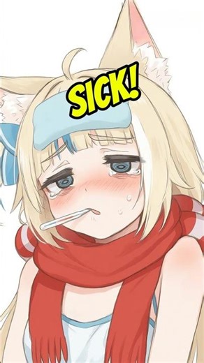 🤧💔 Sad mews: Sameko Saba is under the weather!