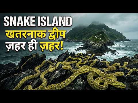 ब्राज़ील का श्रापित द्वीप | Snake Island Real Story Hindi | Sabse Khatarnak Jagah Duniya Ki