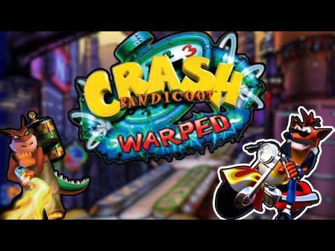 Crash bandicoot 3: Warped: Playthrough LIVE 100% #4 - Speed Finale!