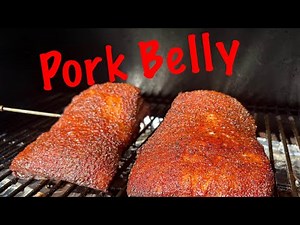 How to Smoke Pork Belly / pellet grill.