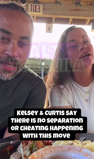 Kelsey & Curtis say they have a vision & plan and it does not involve a separation or cheating scandal. #kelseypumel #curtiswoods #cheating #puertorico #saltyteaquila