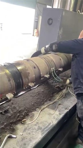 EPE plastics foam sheet extrusion machine chaning new screw #epefoam #machine #pe #automatic