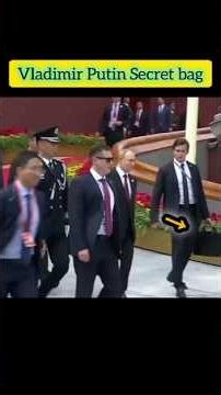 Putin Secret bag 😯 Secret weapon 🛡️✨ Bodyguard