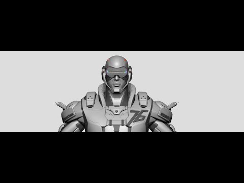 Soldier: 76 – Cyborg from Overwatch 2