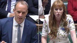 Angela Rayner challenges Dominic Raab about his holiday