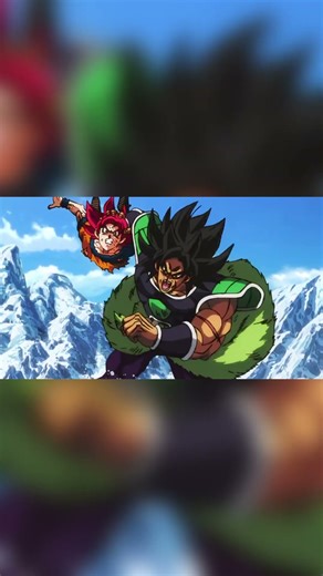Broly Destroys SSJ God Goku #dragonballsuper #superbroly
