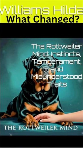 I Was Terrified of Rottweilers… Now I Raise Them 🐾 | The Rottweiler Mind ( Myths )