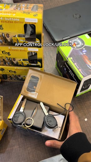 App-Controlled Central Locking Systems for Cars