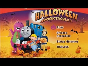 Hit favorites Halloween spooktacular DVD Menu theme