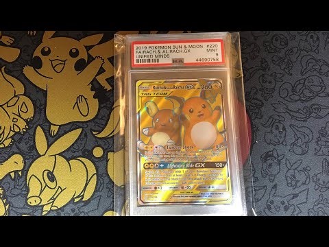 English Raichu & Alolan Raichu Mint 9 cry from TAG TEAM