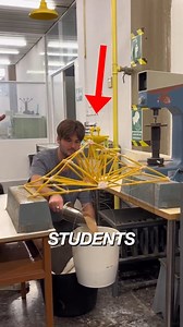12M views · 80K reactions | These students needed to create a bridge with noodles! #interesting #amazing #trending #viral #daily #fypage #fyp | Morning Overview | Facebook