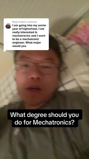 Replying to @Bex What degree should you do for a mechatronics engineer? #mechatronics #degree #computerengineer #electricalengineer #electricalengineer