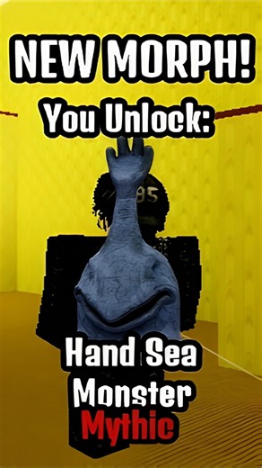 How To Get Hand Sea Monster In SCP Morph Roleplay! Roblox.