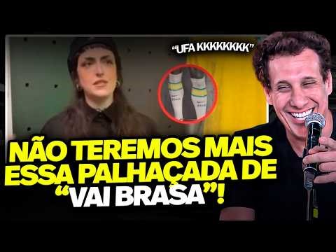 PRESIDENTE DA CBF SE ARREPENDE E COLOCA FIM AO "VAI BRASA" NA CAMISA DA SELEÇÃO BRASILEIRA