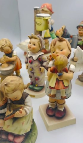 Vintage Goebel Hummel Figurine – German Porcelain Collectible – Hand-painted Child & Animal Scene – Choose Your Figures - Etsy