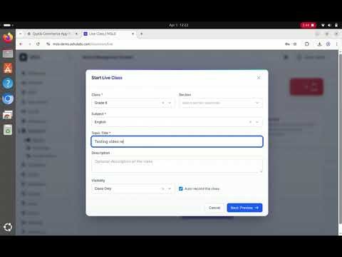 MSLS - Complete School ERP System | Admin, Academics, Live Classes & More