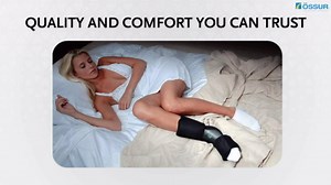 Össur Airform Night Splint - Plantar Fasciitis & Heel Pain Relief - Adjustable Support for Men & Women - Orthopedic Sleep Aid for Foot Arch Pain, Achilles Tendonitis, and Recovery - Large