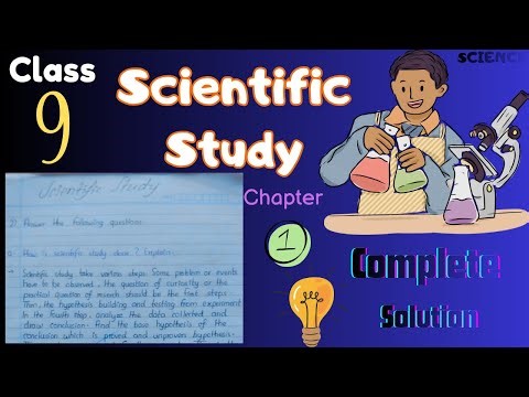 Class 9 Science Chapter 1 | Scientific Study #class9 #class #science #sciencenotes #chapter1 ​