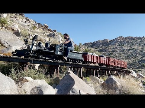 Firing Up C&S 2-6-0 No. 10 at Joshua Tree & Southern