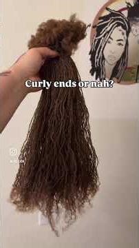 Yes, we do offer curly-end extensions ✨