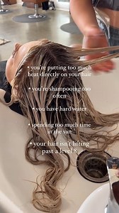 1.2K views · 165 reactions | POV: You just realized why your blonde keeps fading to yellow…  A little too much heat, a few too many washes—and suddenly, brass is taking over. The fix? Alfaparf Color Wear Gloss Toner tones things down and brings the glow back. Who’s in? ✨ https://alfaparfusapro.com/products/color-wear-gloss-toner?_pos=2&_sid=83999e3c4&_ss=r | BehindTheChair.com | Facebook