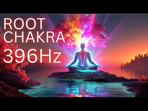 396Hz Root Chakra Healing | Release Fear, Feel Safe & Ground Your Energy | 10 Minute Meditation