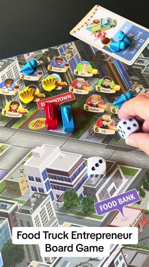 Food Truck Entrepreneur Board Game by GoVenture