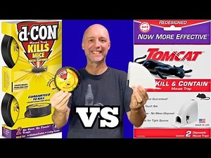 D CON NO VIEW NO TOUCH Vs TOMCAT KILL AND CONTAIN Mouse Trap | Which is Best for Your Home