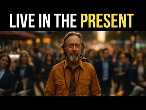 How to Live in the Present to Feel Free in a Rushing World | Alan Watts