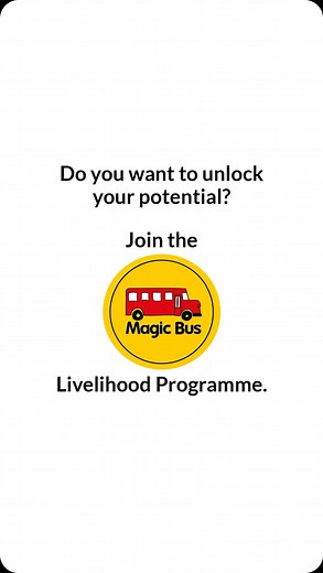 Magic Bus India Foundation on Instagram: "Turning potential into paychecks! Take charge of your future with Magic Bus. Join our Livelihood Program and gain the skills you need to succeed. Enroll today! Link in bio 🔗 #MagicBusIndiaFoundation #ChildhoodToLivelihood #YouthEmpowerment #JobPlacement #NationalEconomicGrowth #LivelihoodProgramme #MagicBusImpact #TicketToLivelihood"