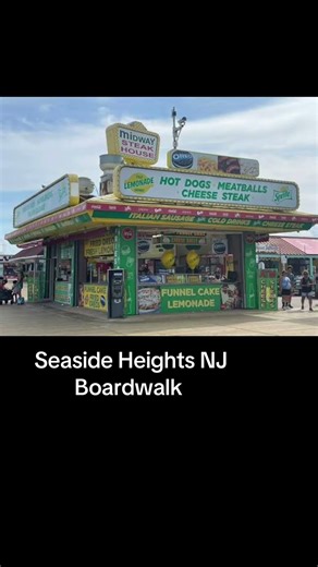 Seaside Heights Boardwalk #beachadventure #jerseyshore #seasideheights #beachtown