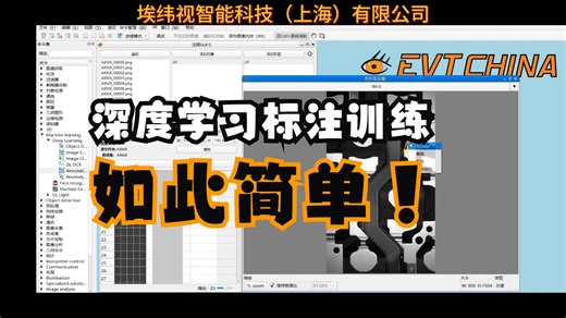 EVT EyeVision 深度学习之目标检测