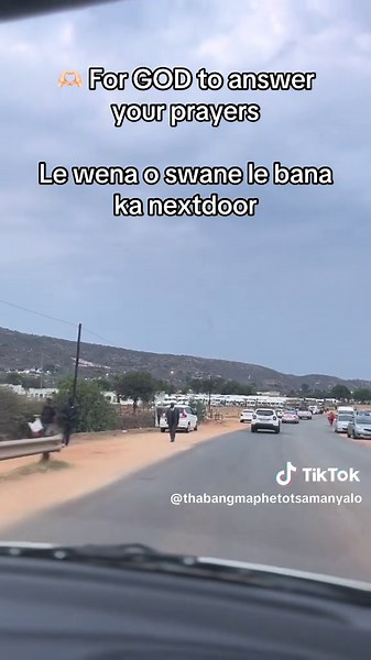 For GOD to Answer Your Prayers: A Limpopo Reflection