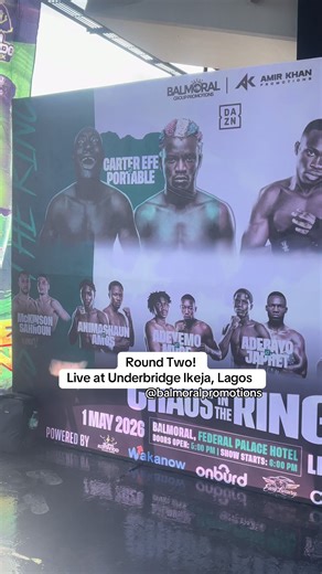 Ikeja Underbridge Boxing Live with Balmoral Promotions