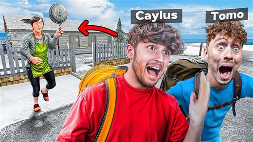 Who Can ESCAPE FIRST vs TOMO (Schoolboy Runaway) | Caylus