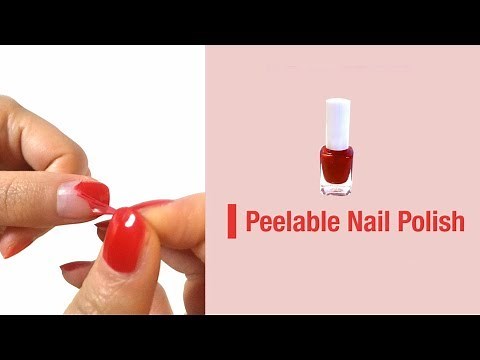 How to make a Peelable Nail Polish