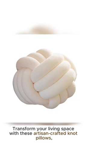 Knot Pillow: The Soft, Round Comfort You Need for Cozy Nights