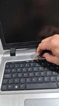 HP Probook 450 How to replace a keyboard #HPkeyboard #hplaptop #laptoprepair