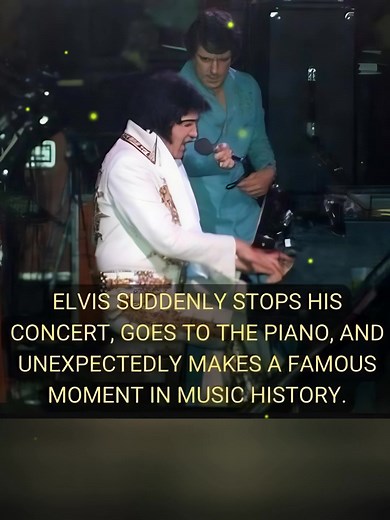 When Elvis Presley approached the piano, it signaled that something unforgettable was about to occur... Check comments 💔👇🏻 | Carrie T. Grant