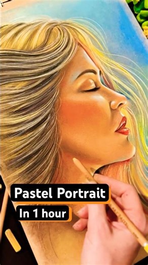 Pastel Portrait in 1 Hour