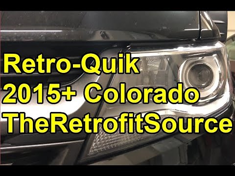 [HOW TO] Retrofit 2015-2022 Chevy Colorado Headlights (HID Retro-Quik)