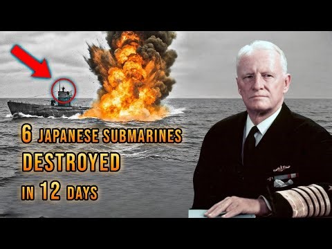6 Japanese Submarines Destroyed in 12 Days — By One Tiny WW2 Destroyer