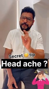 282K views · 7.3K reactions | Do you have headaches‍♂️‍♂️ ?listen to a secret to over come it ! ? Do u knw the TM joint had a relationship with headache!!discovering the transformative path of physiotherapy exercises for TMJ relief. Join me on this physical health journey as we redefine the narrative of discomfort. ‍♂️ #oneminuteexercise #drramphysio #physio #pain | Dr.ramphysio | Facebook